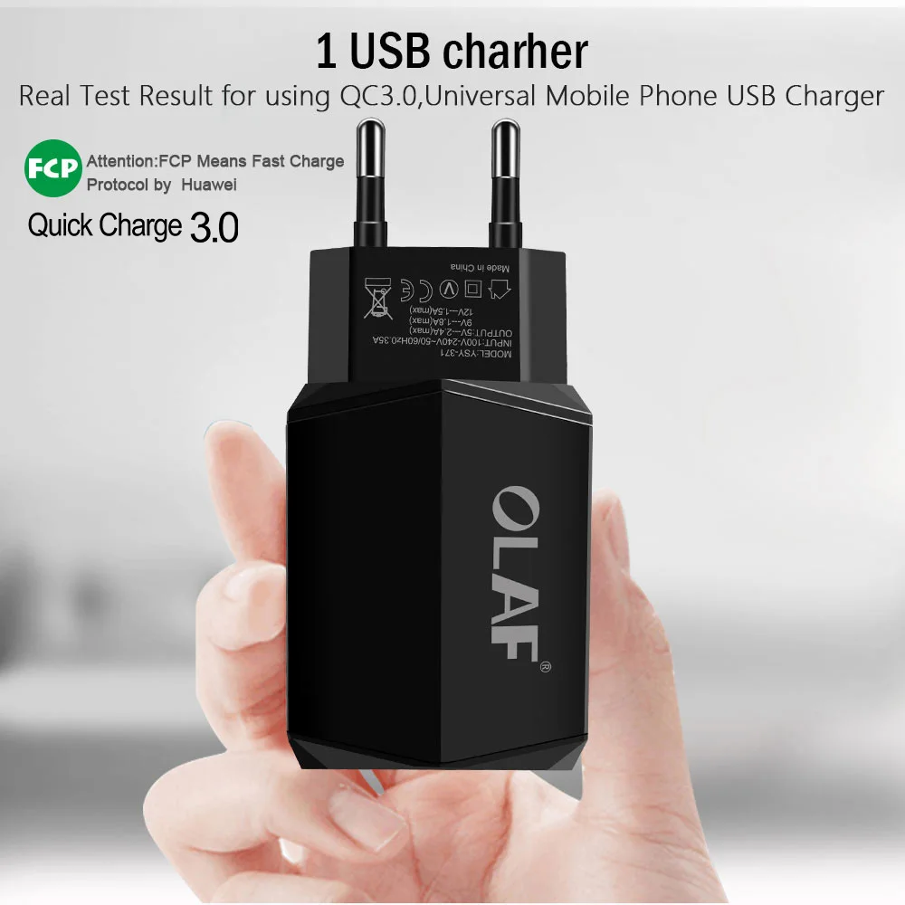 USB быстрая зарядка 3 0 2 зарядное устройство адаптер EU вилка дорожная стена QC для