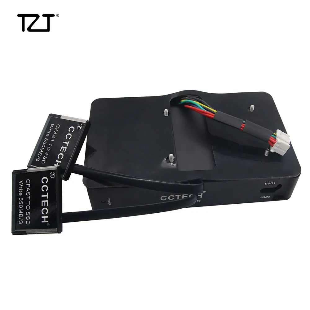 Крепление TZT Pro CCTECH CFast2.0 до 2 5 дюйма Sata3 4T SSD для Blackmagic URSA MINI 4K 4 6 K|ЦАП| |