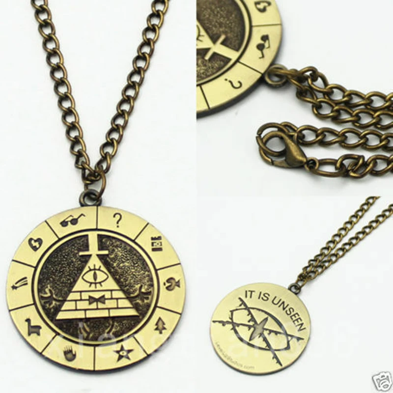 Металлическое ожерелье Билла цитсера зодиака из цинкового сплава Подвески 3D