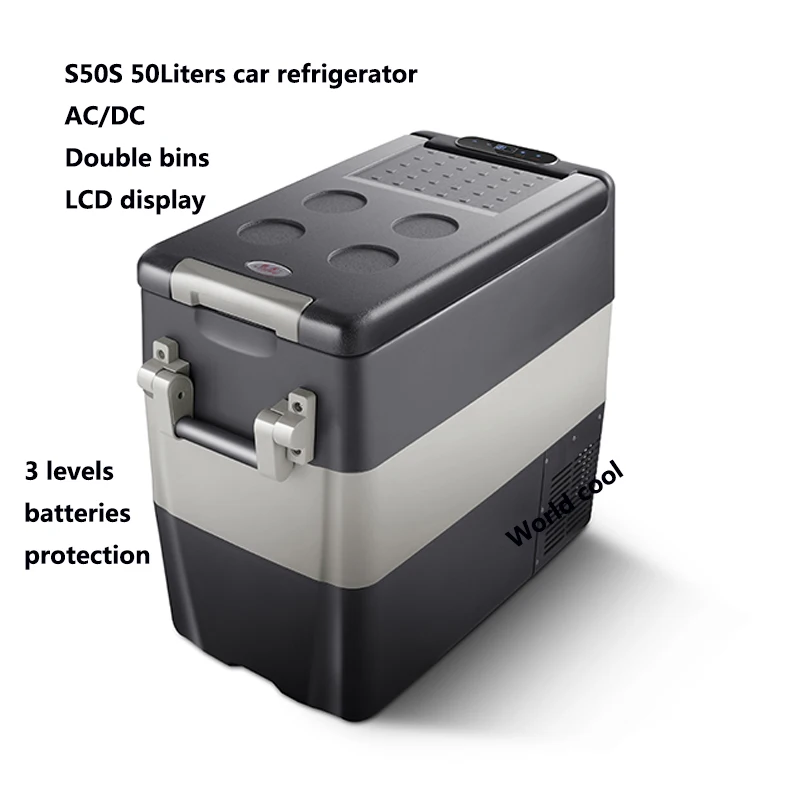 50L AC DC12/24V компрессор для пикника на открытом воздухе Портативный автомобильный