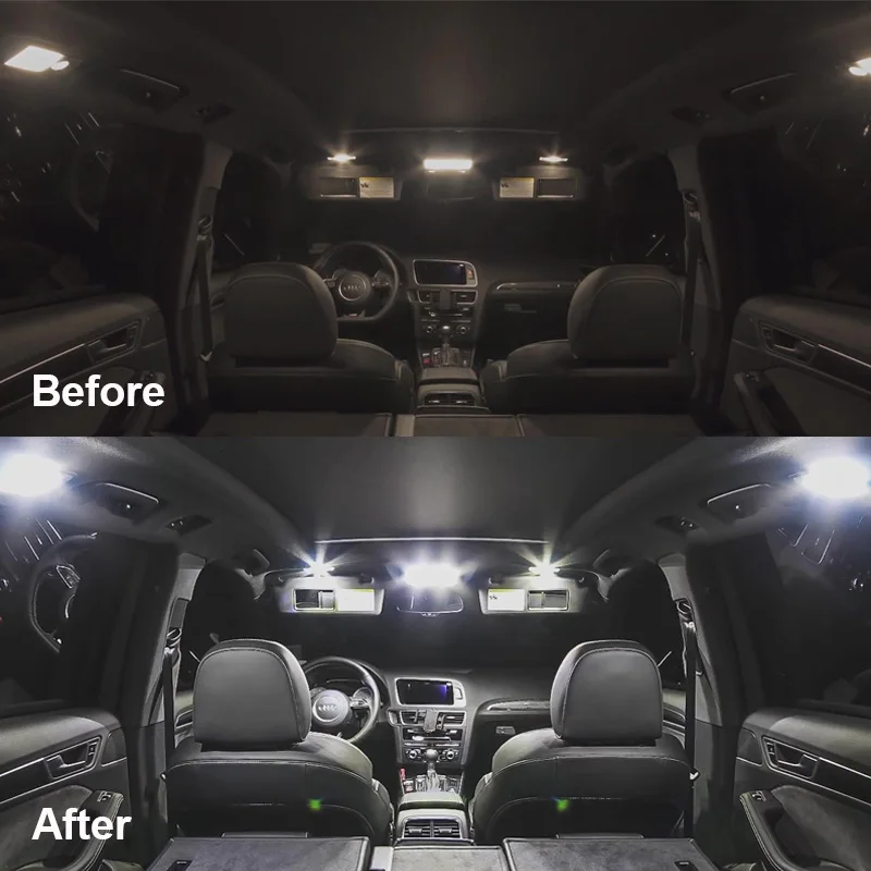 8 шт. Автомобильные светодиодные лампы для Mitsubishi Lancer Evo IX X 9 10 2003-2013 2014 2015 |