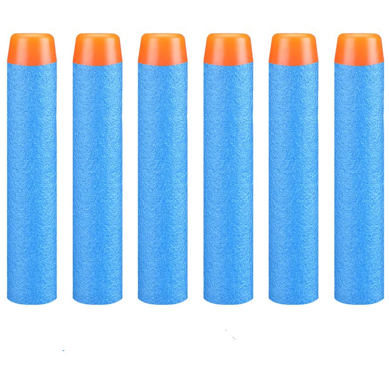 100 шт. дротика для заправки зажигалок сплошной головной пули из пенопласта Nerf