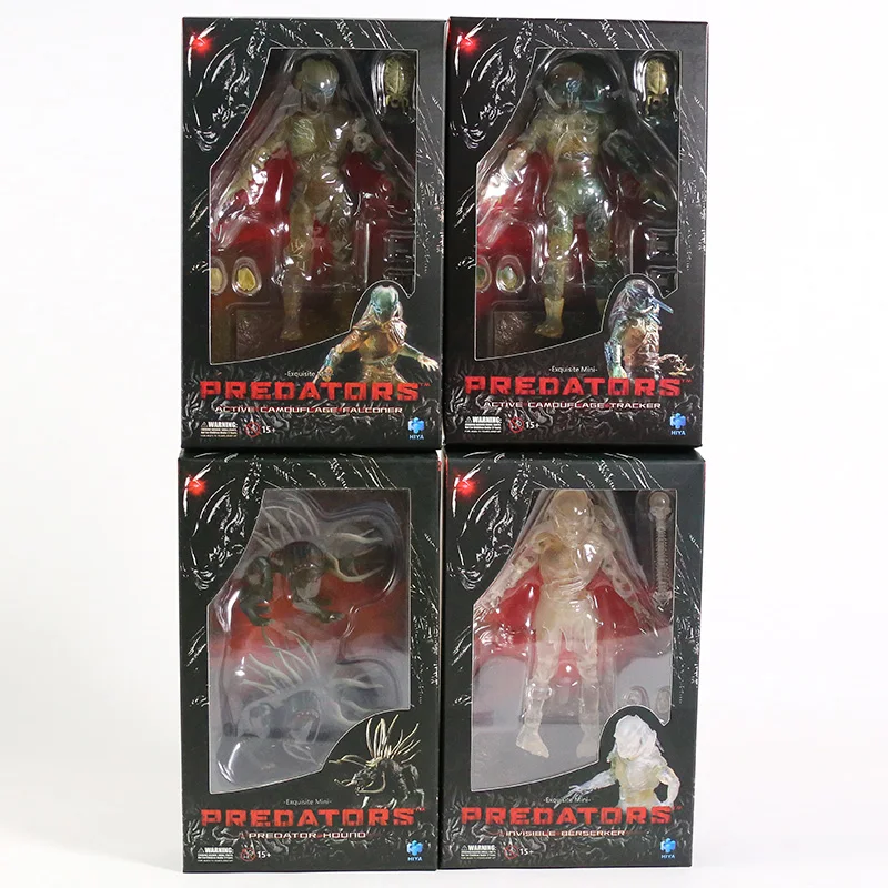

Hiya Toys Exquisite Mini Predators Active Camouflage Falconer Tracker Invisible Berserker Houno Action Figure