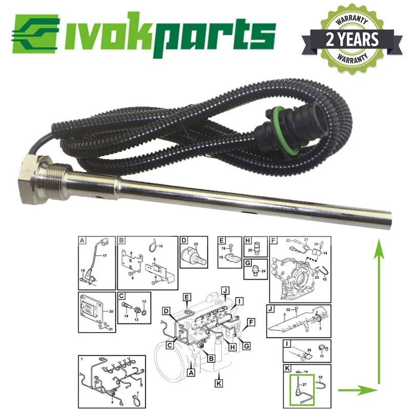 Датчик Prime Level Sender 20840227 VOE20840227 для VOLVO EC210 EC210B Строительная техника экскаватор |