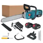 Электрическая Беспроводная цепная пила 588Vf 18 дюймов16 дюймов, бесщеточный двигатель, садовый резак для деревообработки, электроинструмент для Makita с аккумулятором 18 в