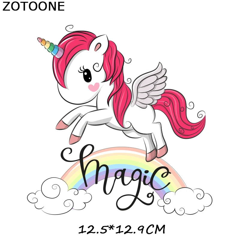 ZOTOONE вырезать мультфильм животных патч наклейки для одежды Железный На передачи