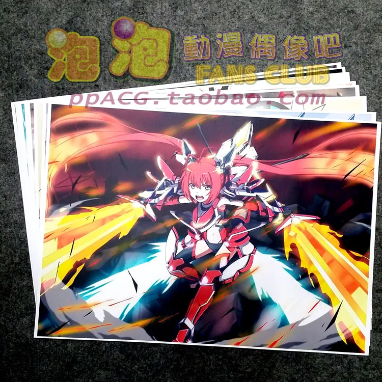 

8pcs/lot A3 Anime Ore, Twintail ni Narimasu Wall Pictures for Living Room Film Posters Sticker Decoration Gift