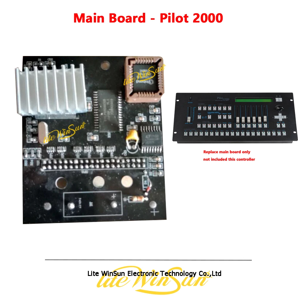 Main Board for Pilot 2000 DMX Controller Stage Light DJ Disco DMX512 Console Replace Mainboard | Лампы и освещение