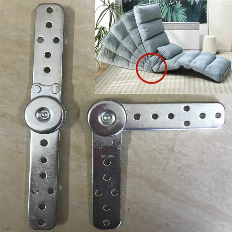

Heavy duty Folding Connecting Furniture hinge Bed Sofa Armrest Headrest Angle Mechanism Hinge High Quality fittings hardwar