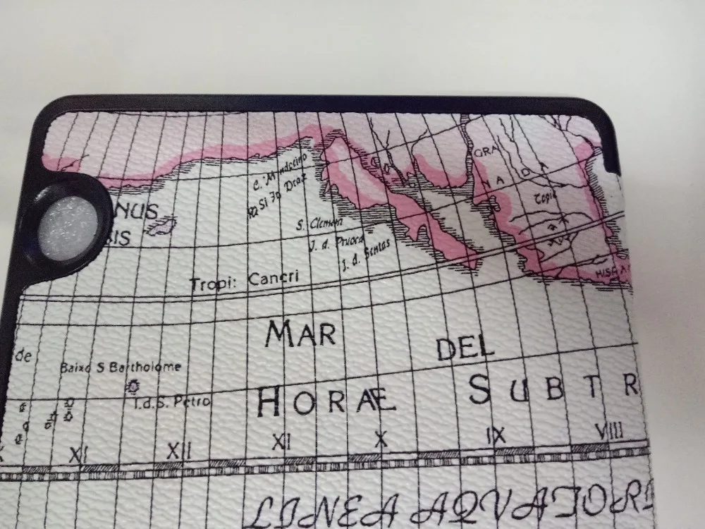 Ультратонкий чехол из искусственной кожи с картой для Amazon Kindle Voyage 6 0 дюймов