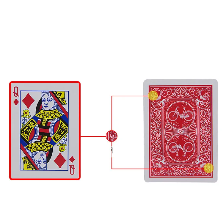 

Marked Stripper Deck Playing Cards Poker Magic Tricks Close Up Street Illusion Gimmick Mentalism Kid Child Puzzle Toy Magia Card