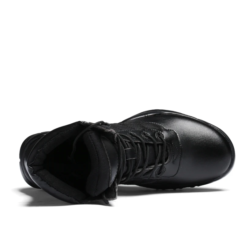 Модные ботильоны высокое качество спилок сезон осень-зима дышащие мужские