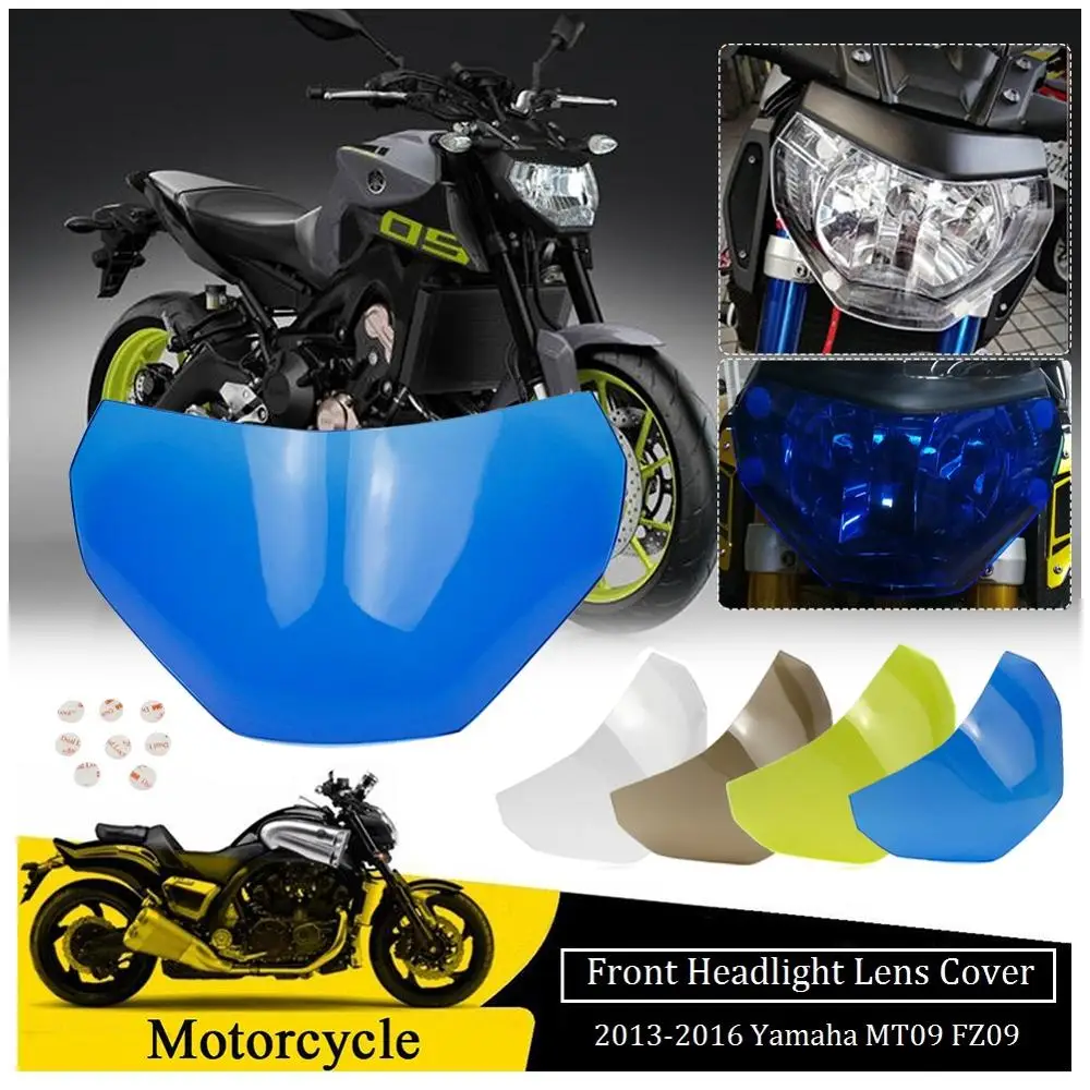 Защитная крышка объектива для Yamaha MT09 FZ09 аксессуары запчасти MT 09 2016 2015 2014 2013 FZ