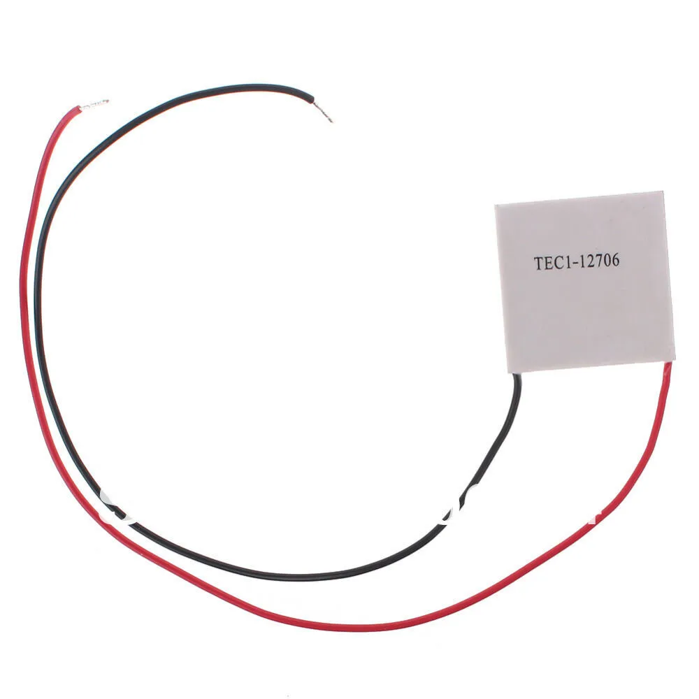 TEC1-12706 Thermoelectric Cooler Cooling Peltier Plate Module 12V 60W 40x40x 3.75mm Cooling Peltier DIY Electronics