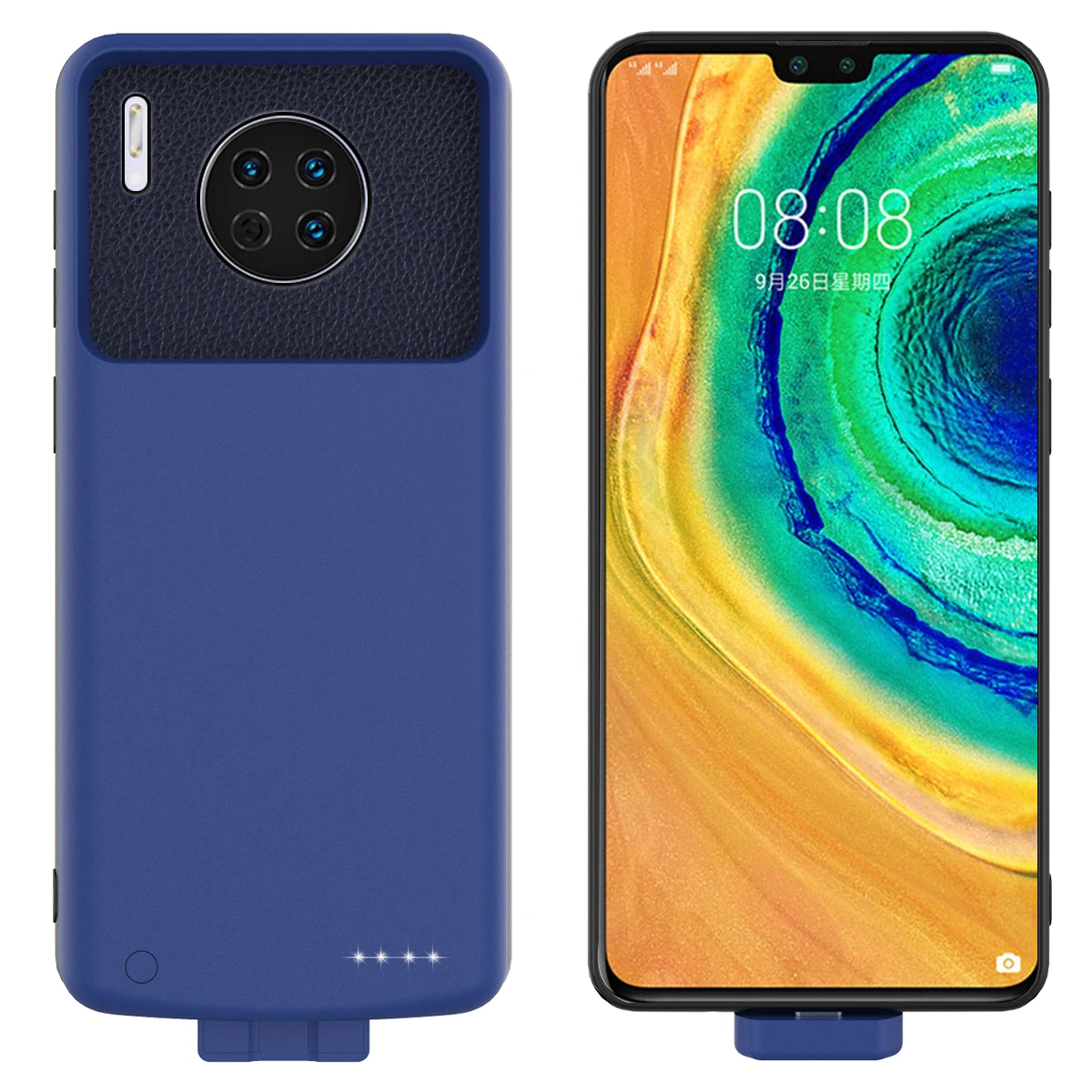 Для huawei mate 30 Pro Чехол для аккумулятора 7000 мАч съемный магнитный Резервный банк зарядное устройство чехол для huawei mate 30 30 Pro Чехол