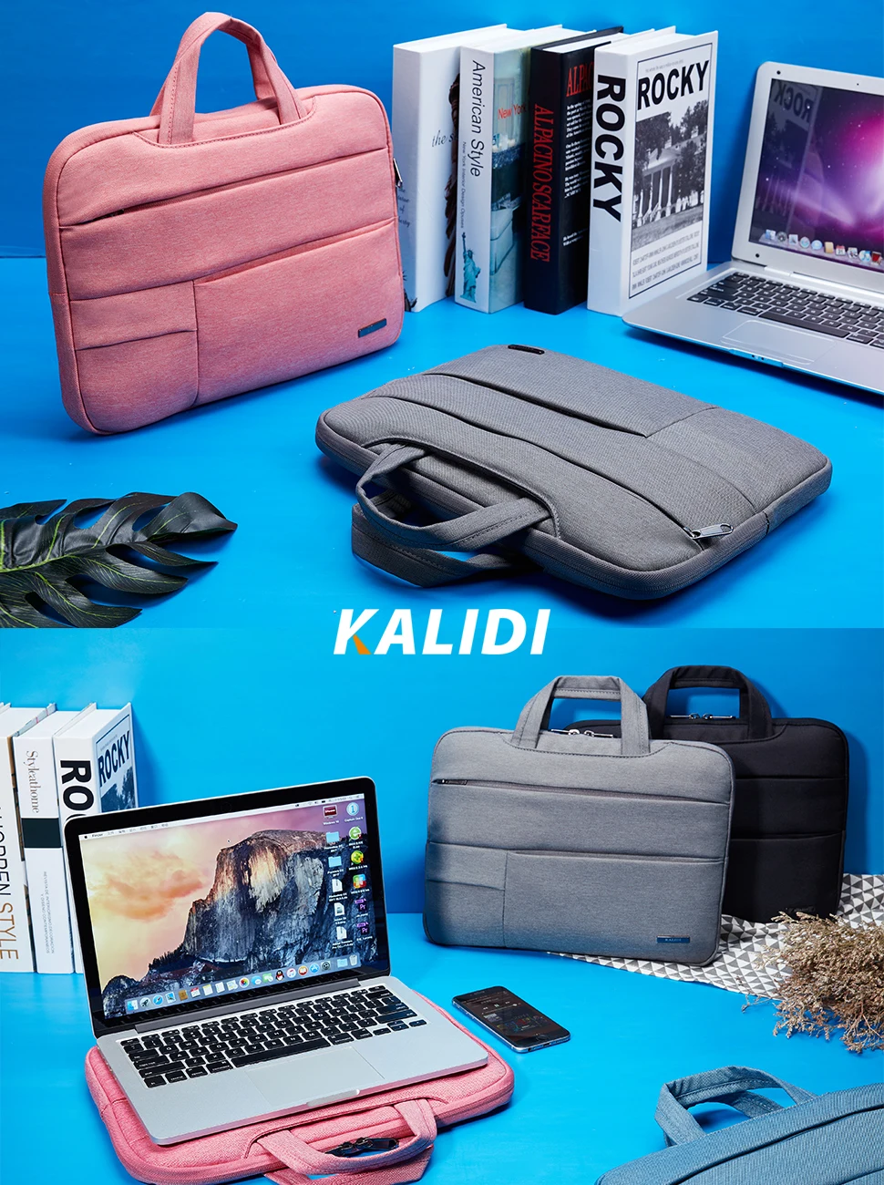 Сумка KALIDI для ноутбука 13,3 14 15 15,6 дюймов Сумка для ноутбука Macbook Air Pro 11 13 15 Dell Asus hp acer чехол для ноутбука водонепроницаемый