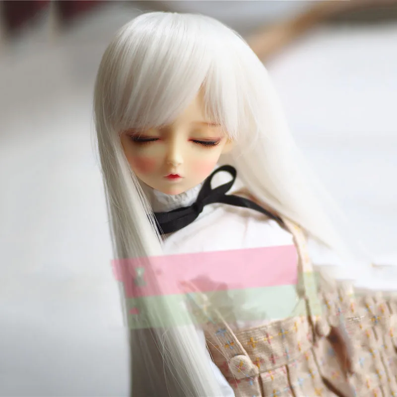 Allaosify Bjd / SD как куклы длинные вьющиеся волосы парик 1 3 4 лет партия/6 высокое