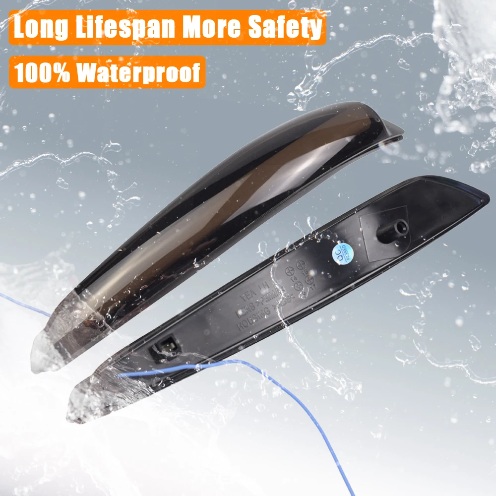 

Side Mirror Blinker Sequential Lamp For Hyundai Sonata YF i45 2011 2012 2013 2014 LED Dynamic Turn Signal Light