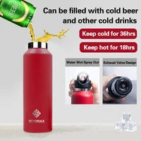 new design 355ml 592ml 950ml double wall stainess steel vacuum insulated mug milk beer coffee cocktail thermos keep hot and cold