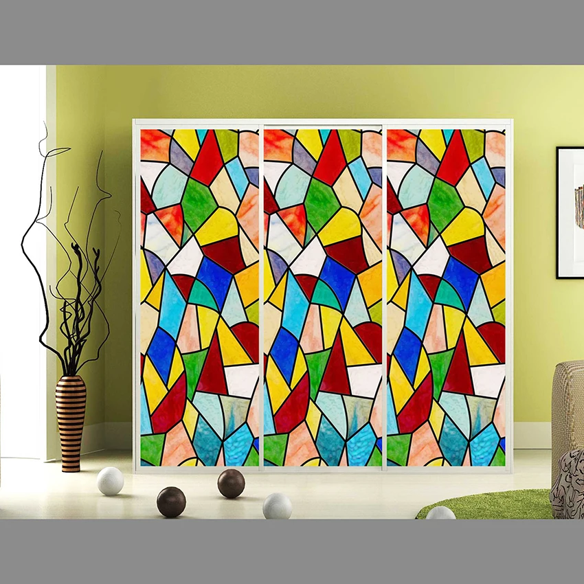 Прочная наклейка на окно заказной размер горячая Распродажа статическая защита