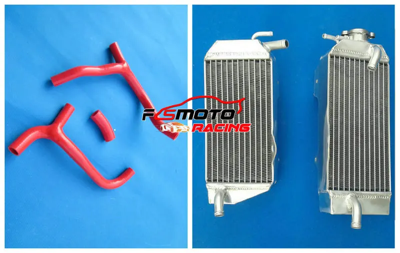 Алюминиевый радиатор и силиконовый шланг радиатора для Honda CRF450R CRF 450R CRF450 09 10 11 2009