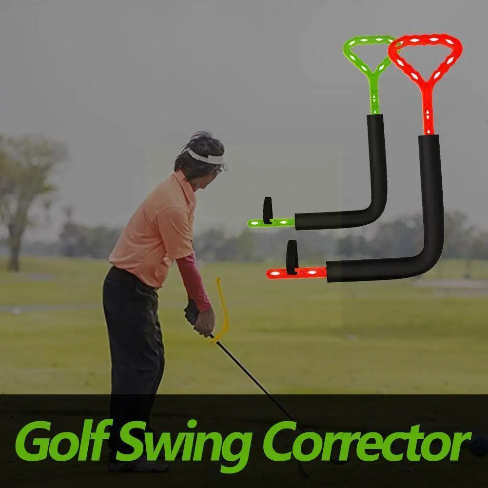 

1pcs Golf Swing Trainer Golf Posture Training Corrector Arm Golf Training Tool Aids Control Wrist Swing D6e1
