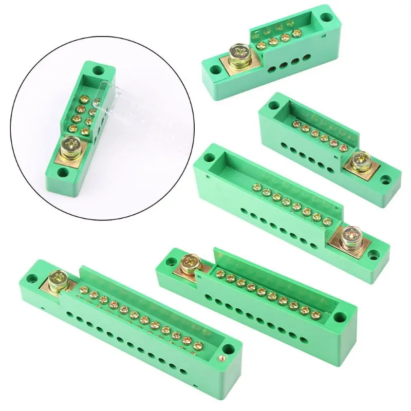 

1 Pc Unipolar Splitter Junction Box Metering Cabinet Wire Terminal Block Retardant Flame Retar