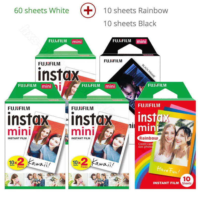 Фотобумага Fuji Fujifilm Instax Mini 9 для Instax Mini 9 7s 8 90 70 25 Instant Polariod camera Share Liplay SP2 1 Printer