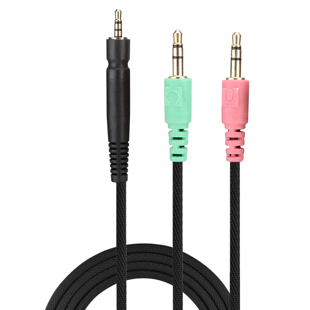 

Gaming Headphone Cable For Sennheiser G4ME ONE / PC 373D / PC37X GSP350 / 500 / 600 OFC Oxygen-Free Copper Braided Wire