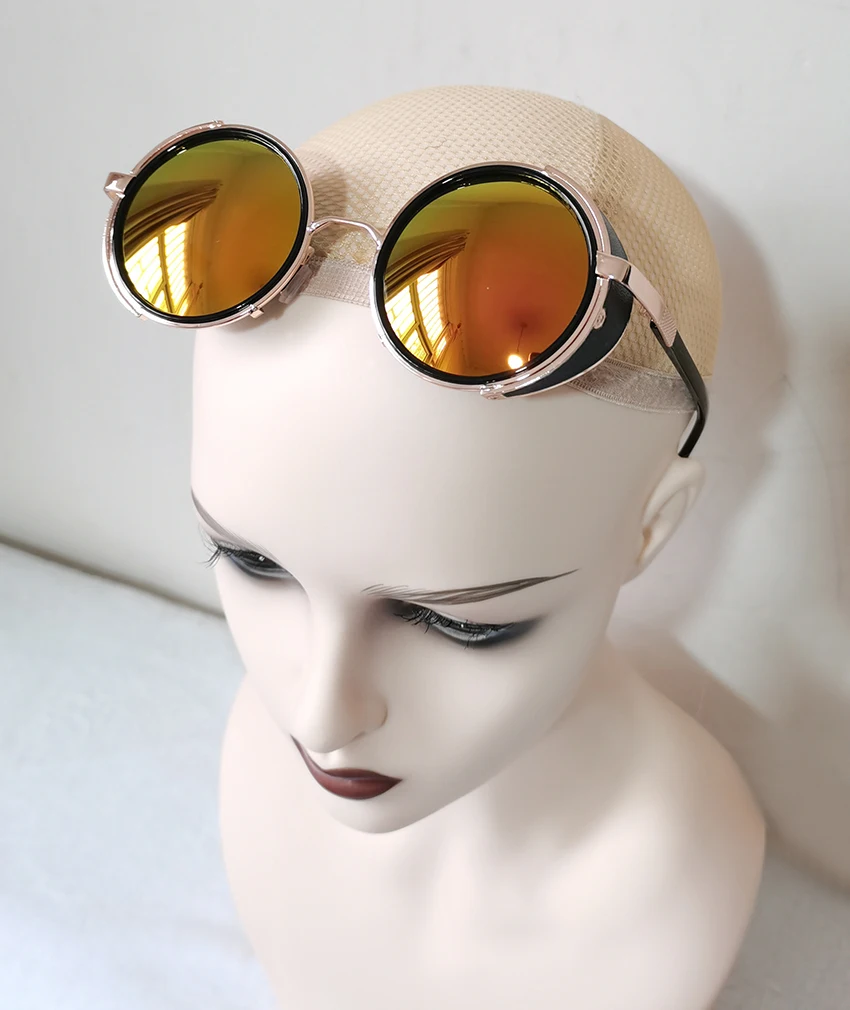 Хеллсинг Алукард реквизит для косплея очки вампира охотника оранжевые золотые