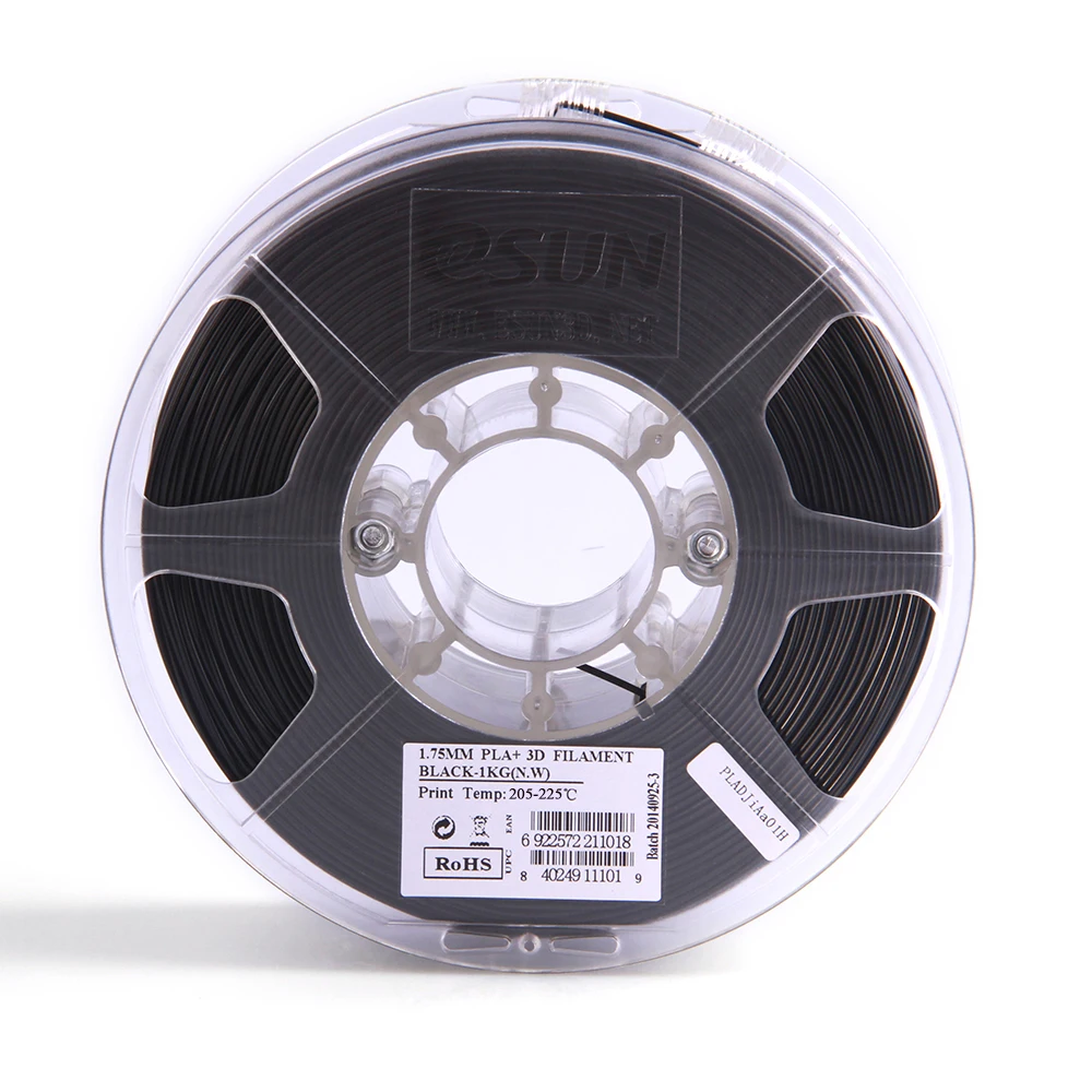 Нить для 3D принтера eSUN PLA 1 75 мм материал рафинирования зерна кукурузы катушка кг (2