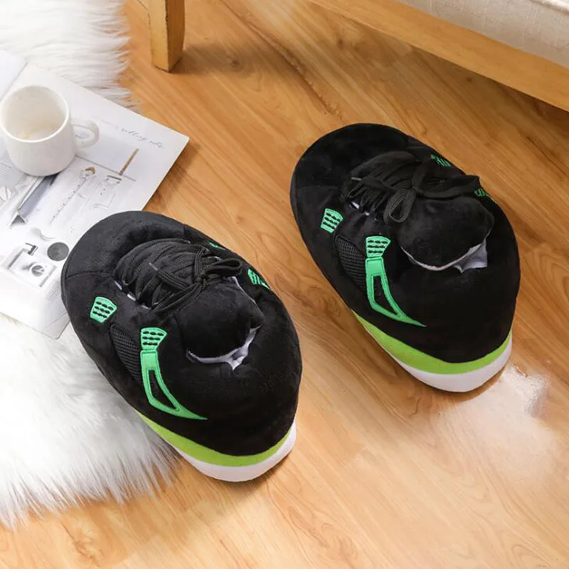 Кроссовки унисекс из хлопковой ткани домашние тапочки теплые один размер тапки