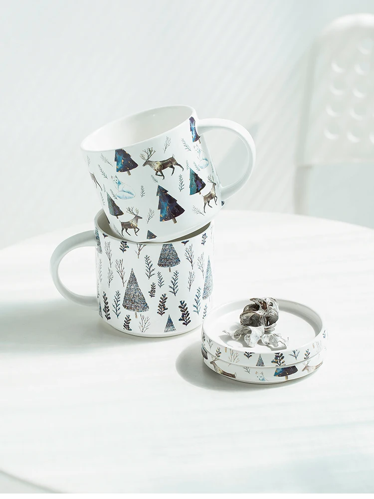 Керамическая кружка Рождественская Новинка креативные кружки для кофе/молока с