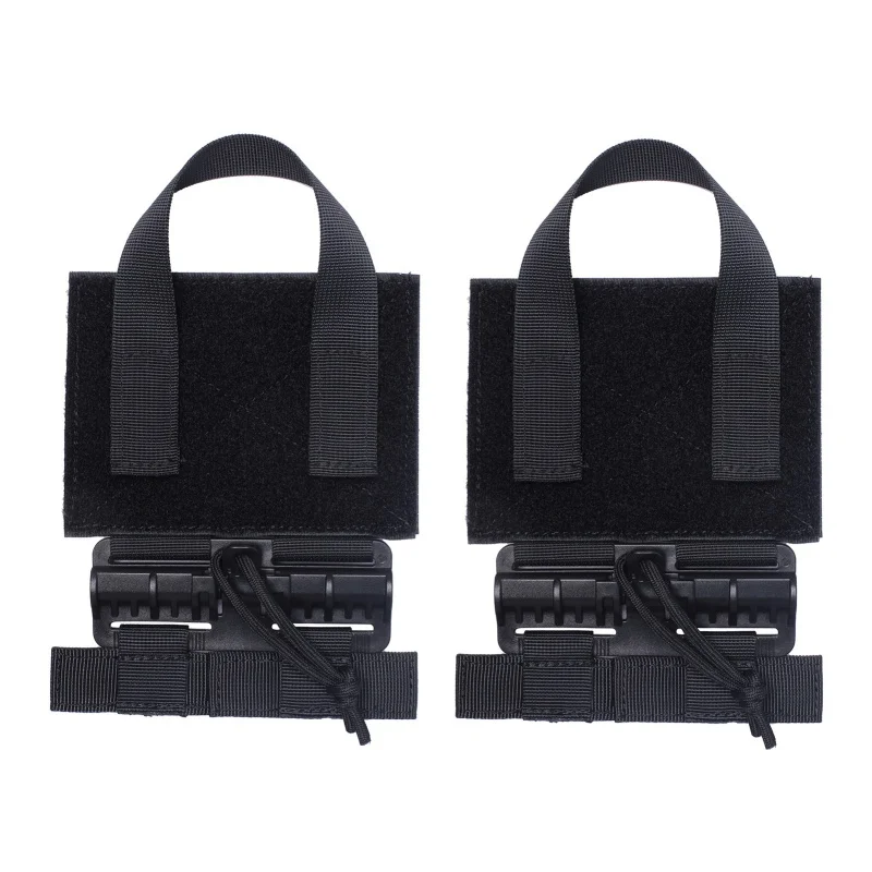 

Tactical Quick Release Buckle Set Single Point Molle Buckle Set With Hook Loop Fastener For JPC CPC NCP XPC VEST Accessories