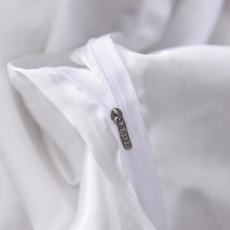

25 Bedding Set King Queen Twin 3/4/5pcs Bed Linen Solid Color Satin Bedding With Duvet Cover Bed Sheet Pillowcases