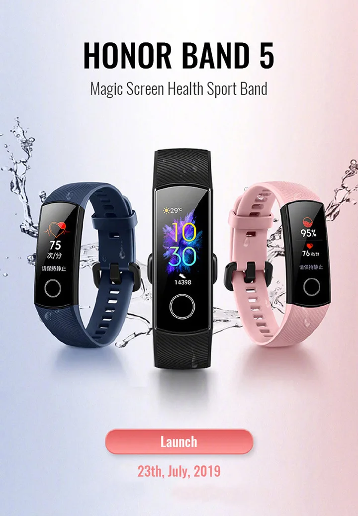 Подходит для huawei Honor Band 5 Glory Bracelet 5