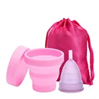 Медицинский силиконовый стерилизатор для менструальных чашек, женственная гигиена, чашка для менструальных чашек, стерилизация менструальных чашек для женщин и женщин