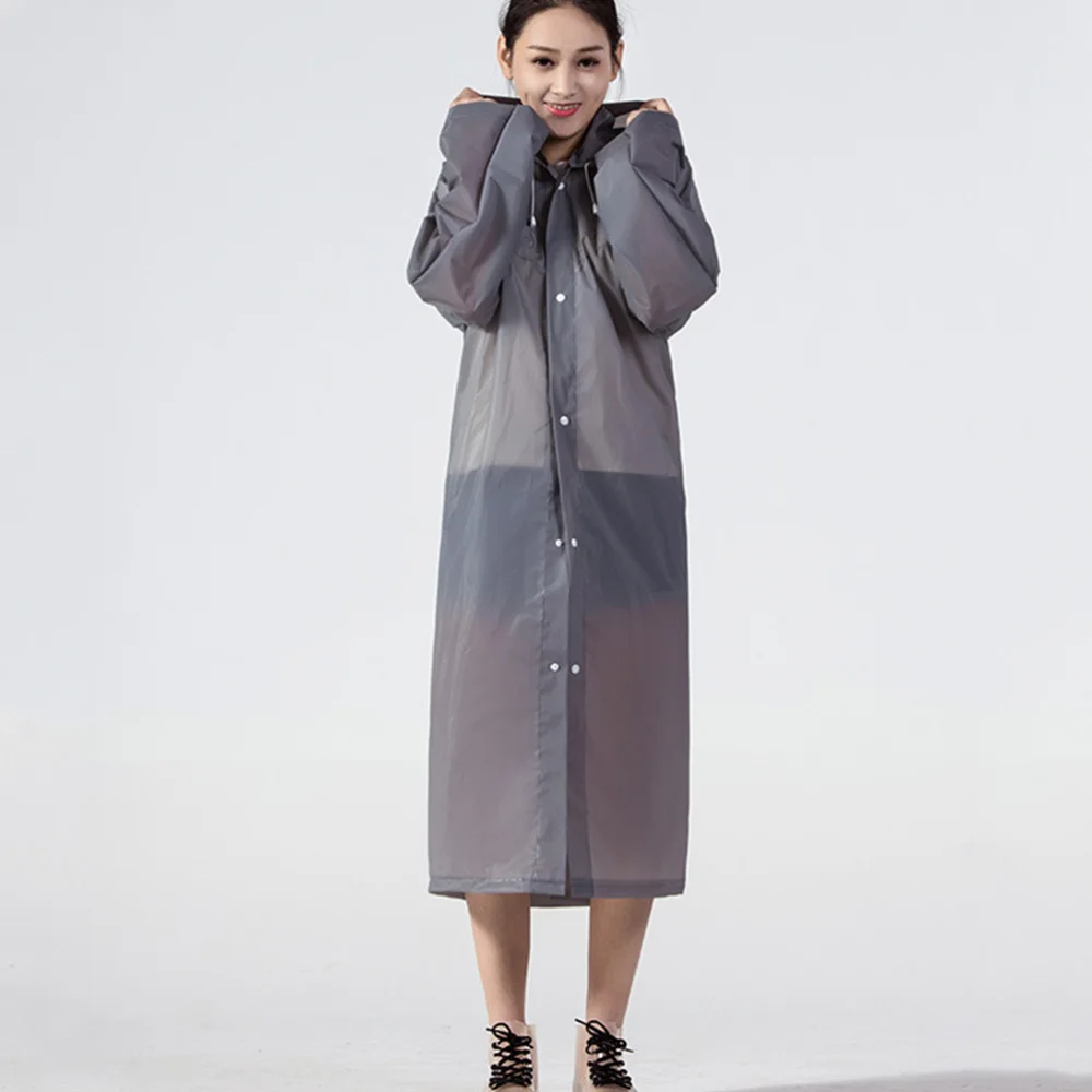 2 шт. многоразовые взрослых плащ Открытый пончо Портативный Водонепроницаемый