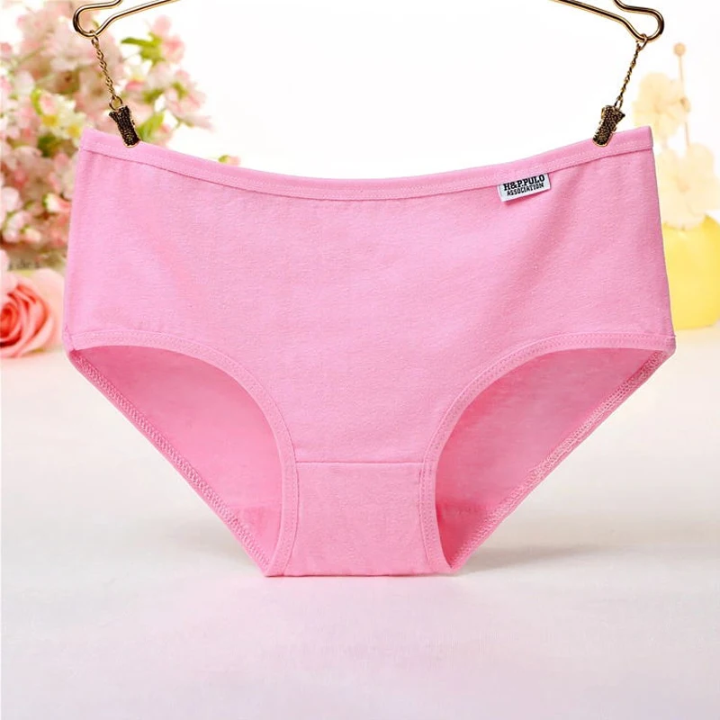 

1pcs Underwear Women Plus Size Panties Girl Briefs Sexy Lingeries Calcinha Cotton Shorts Underpants Solid Panty Cueca Intimates