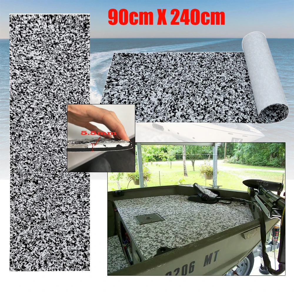 EVA лодка Тиковый настил яхта морской пол ковер 2 размера Противоскользящий Коврик