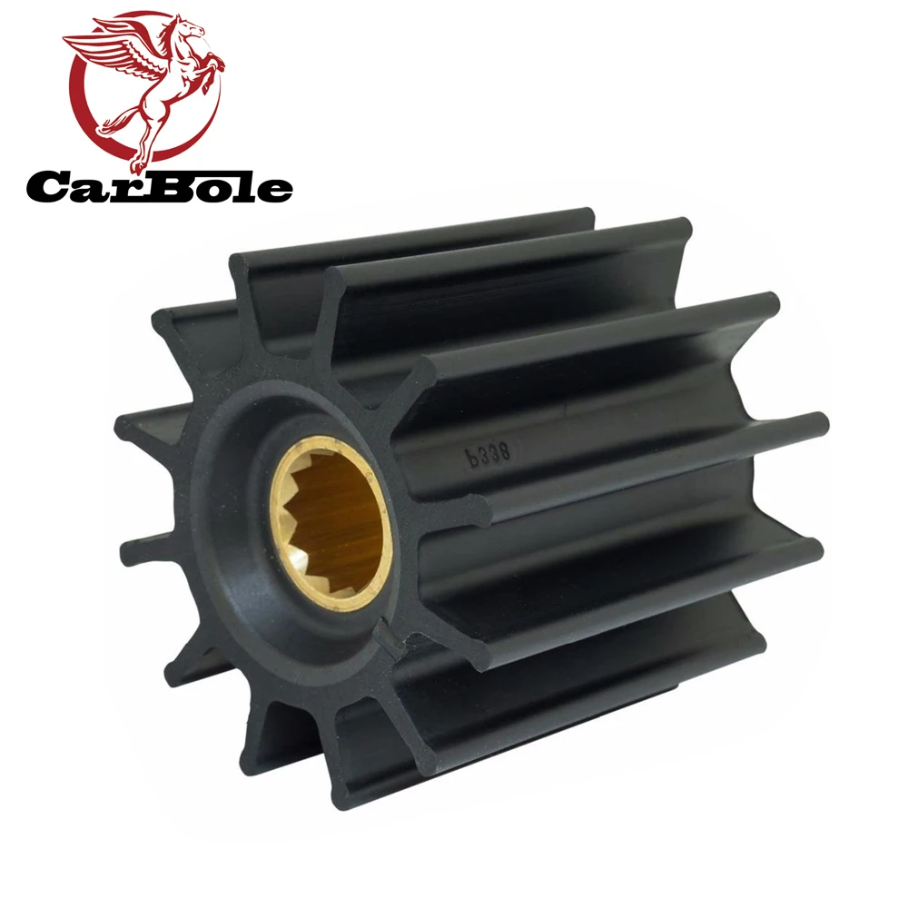 

CARBOLE Impeller Jabsco 17936-0001 Johnson 09-814B VOLVO 875814-6 875697 845796 844683 Outboard Engine Motor Water Pump Impeller