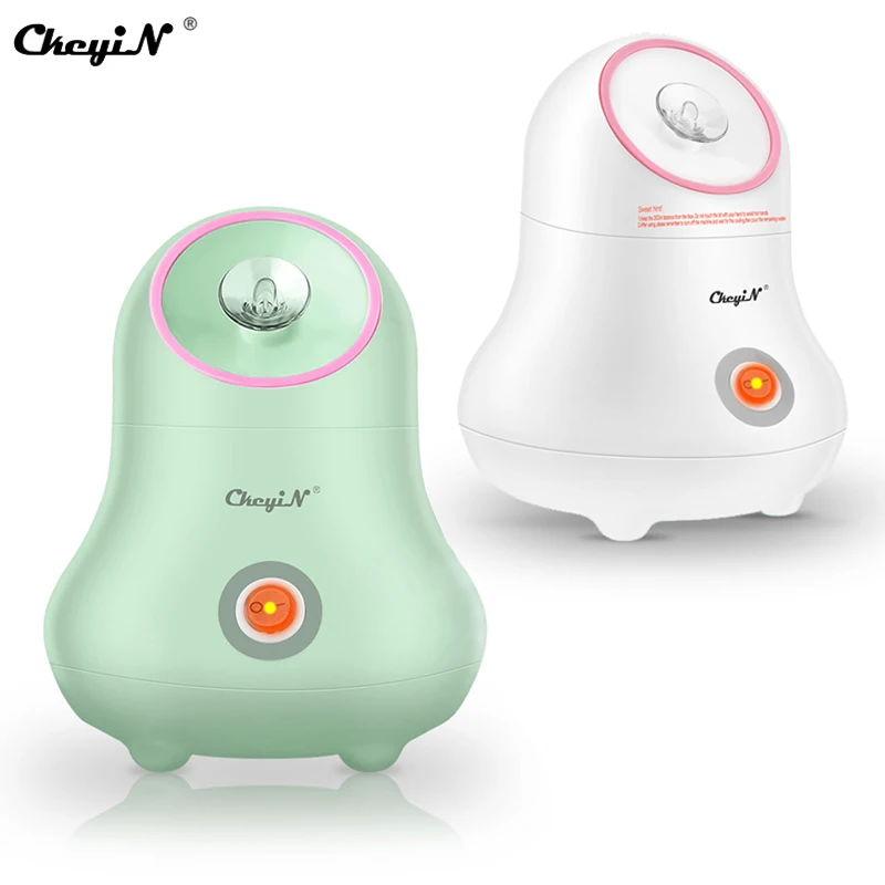 

CkeyiN Facial Steamer Professional Heating Facial SPA 70ml Nano Mist Humidifier Face Sauna Steam Moisturizer Home Use Skin Care