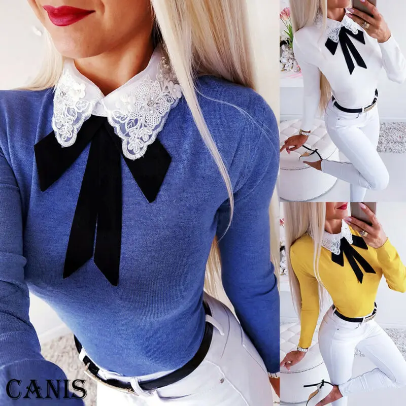 Женские зимние модные футболки облегающий Повседневный вязаный теплый джемпер с