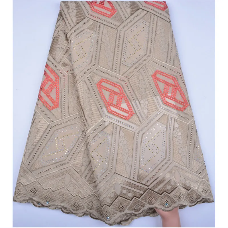 Нигерийская чистая белая кружевная ткань 100% хлопок швейцарская хлопковая
