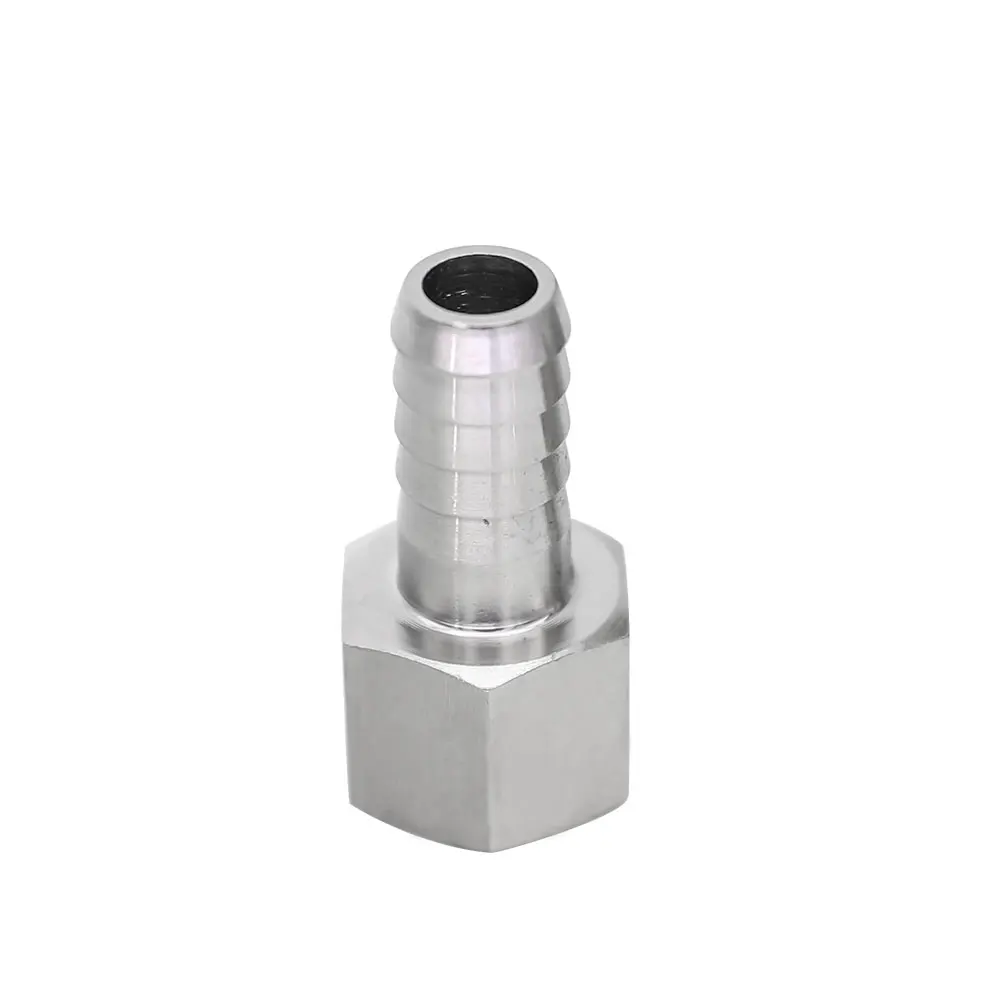Нержавеющая сталь SS340 Женский BSP 1/8 &quot1/2&quot 1/4 &quotРезьбовая труба фитинг шланга
