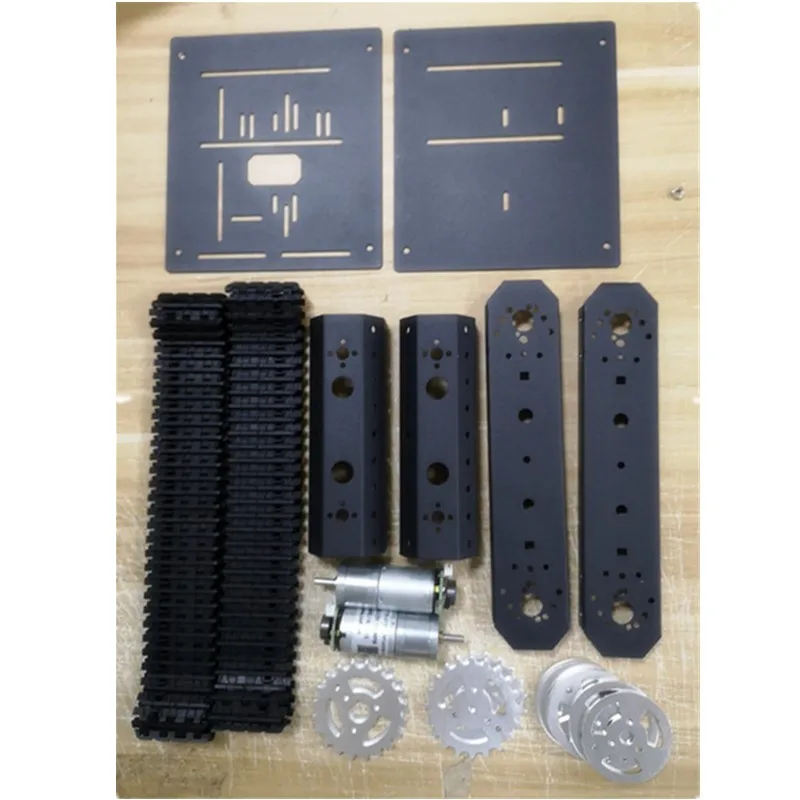 WiFi/Bluetooth/PS2 управление TC100 RC комплект шасси с роботом баком модулем WIFI + плата UNO R3