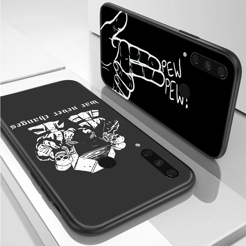 Funny Skeleton Phone Case For Huawei Honor 9 9X China Global Lite Pro 9i 9N 9C Banana Carcasa Soft TPU Back Cover Funda 