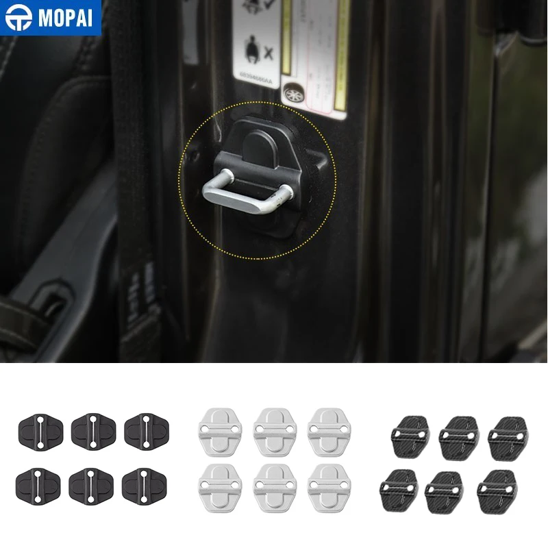 MOPAI внутренние молдинги для Jeep Wrangler JL 2018 ABS Автомобильная отделка дверного