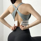 Спортивный бюстгальтер, сексуальный женский укороченный топ для йоги, противоударное нижнее белье с пуш-ап, спортивный топ для фитнеса, спортивная майка, спортивная одежда