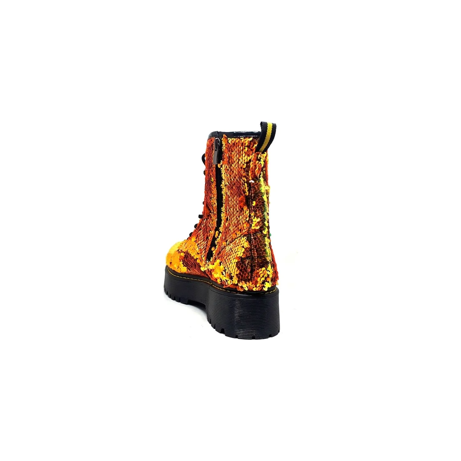 

Mole Negro 081-1111 Women Boots Orange Sequin